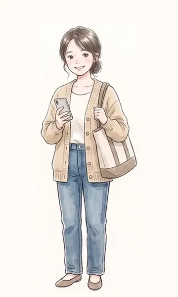 千早さんの立ち姿