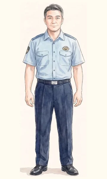 真壁の立ち姿