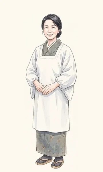 柴田さんの立ち姿