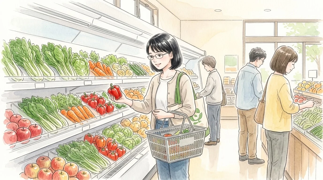 休みの日の買い物